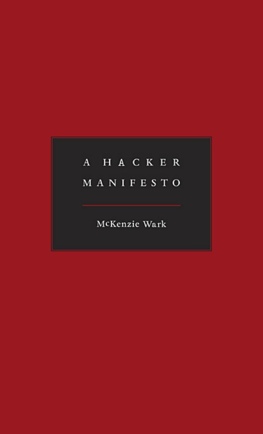 A Hacker Manifesto V1