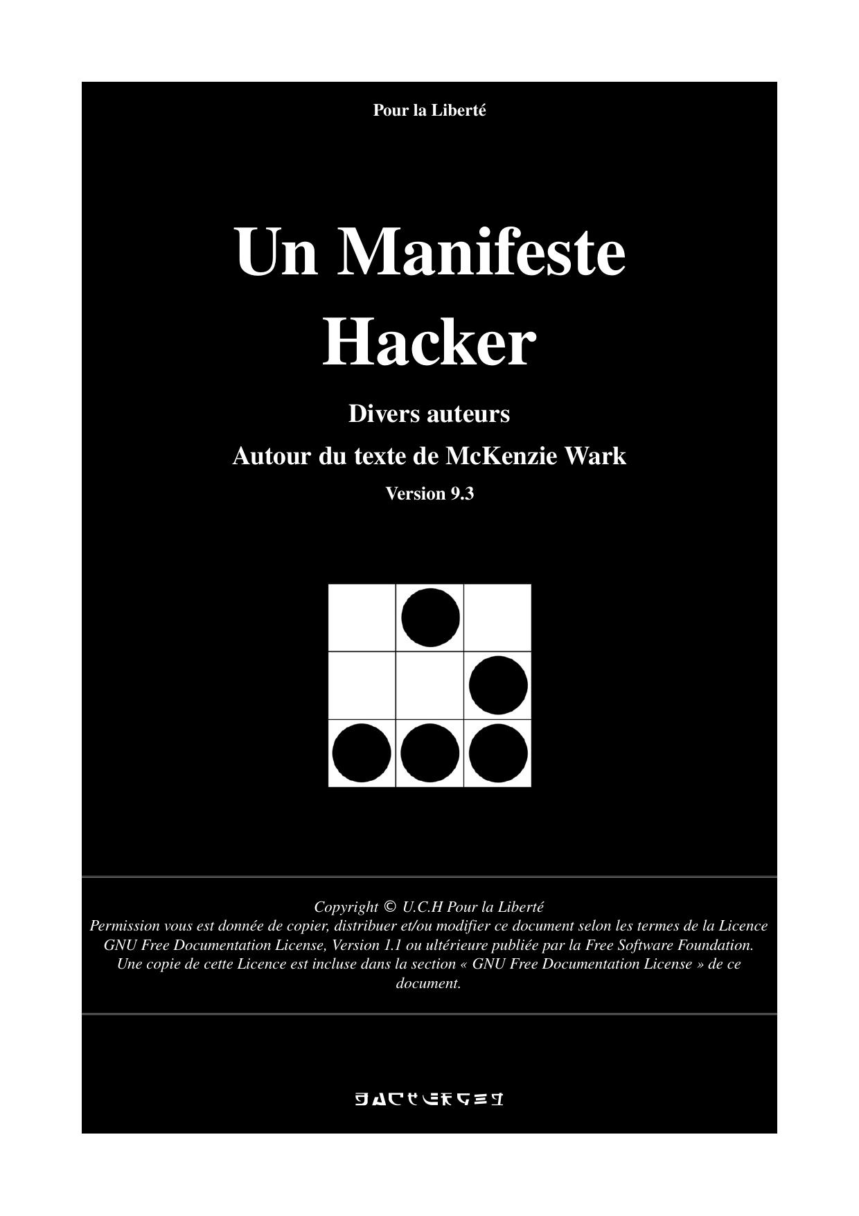 A Hacker Manifest (FR)