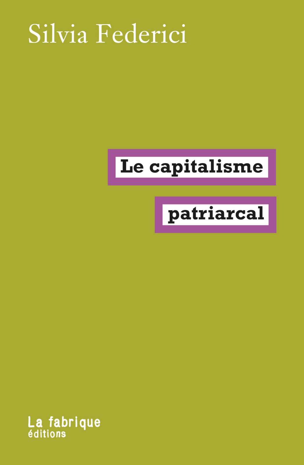 Le capitalisme patriarcal