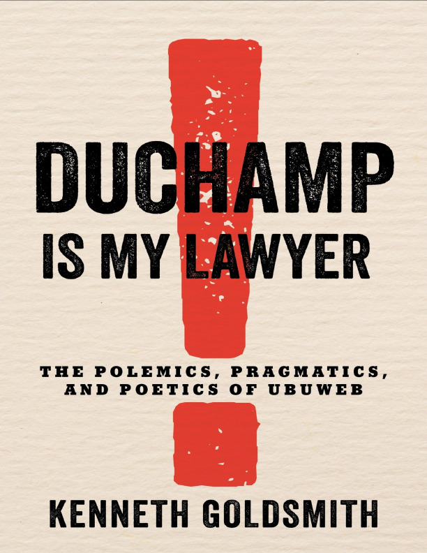 Duchamp Is My Lawyer
