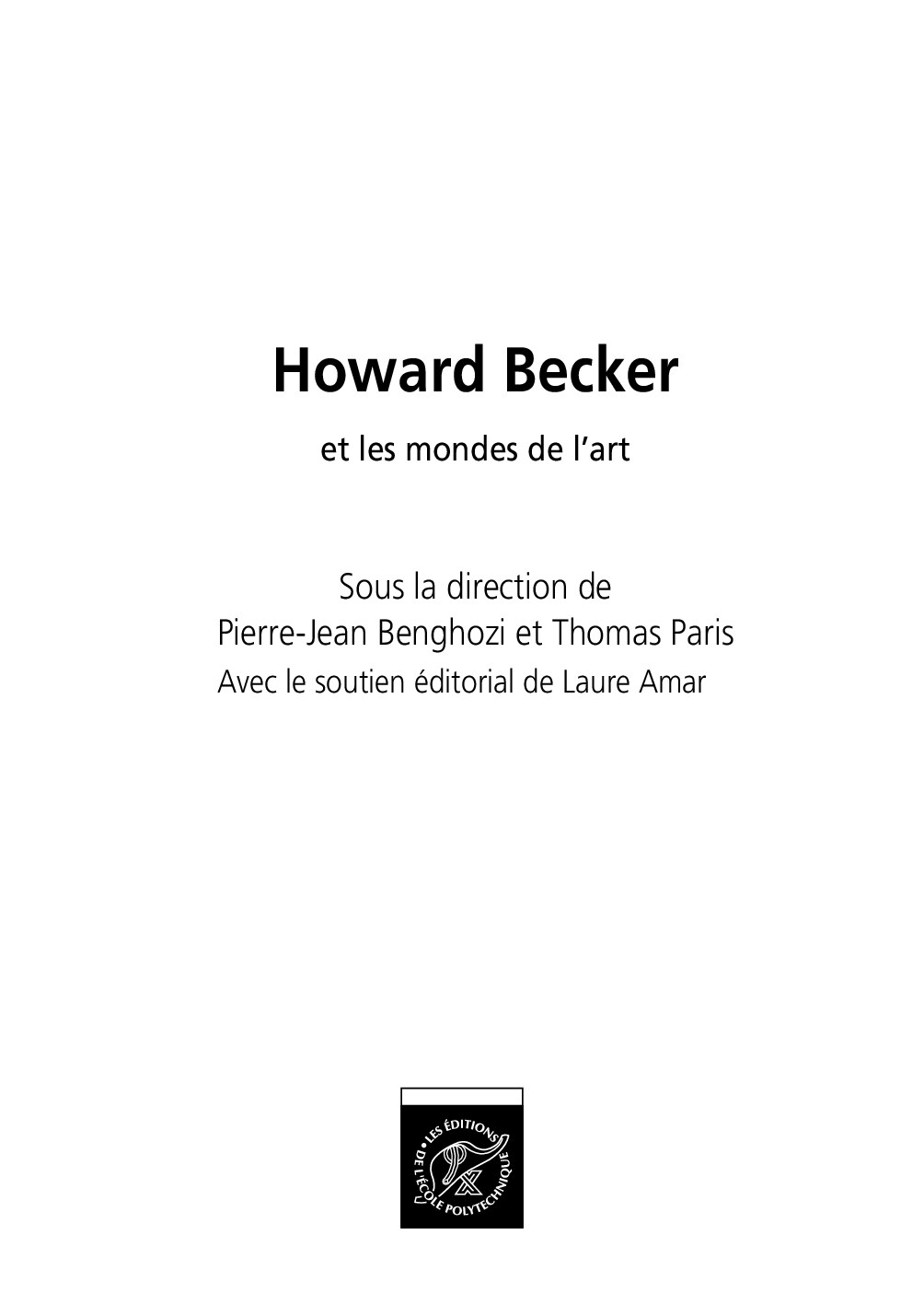 Howard Becker et les mondes de l'art