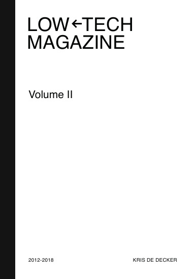 Low-tech Magazine - Volume II
